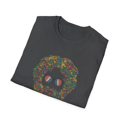Jerry Garcia Dancing Bears Face - Vineyard Collection Grateful Dead TShirt