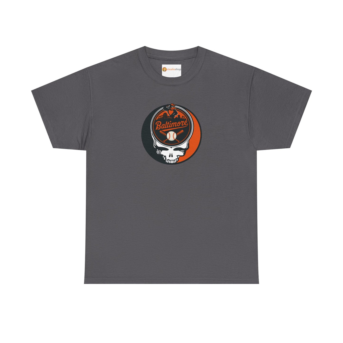 Baltimore Orioles Grateful Dead Steal Your Face T-Shirt - MLB