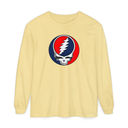 Classic Stealie Vineyard Collection Garment-dyed Long Sleeve T-Shirt