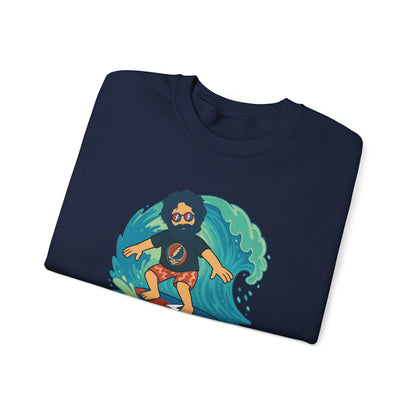 Surfing Jerry Life is dead. Crewneck Sweatshirt