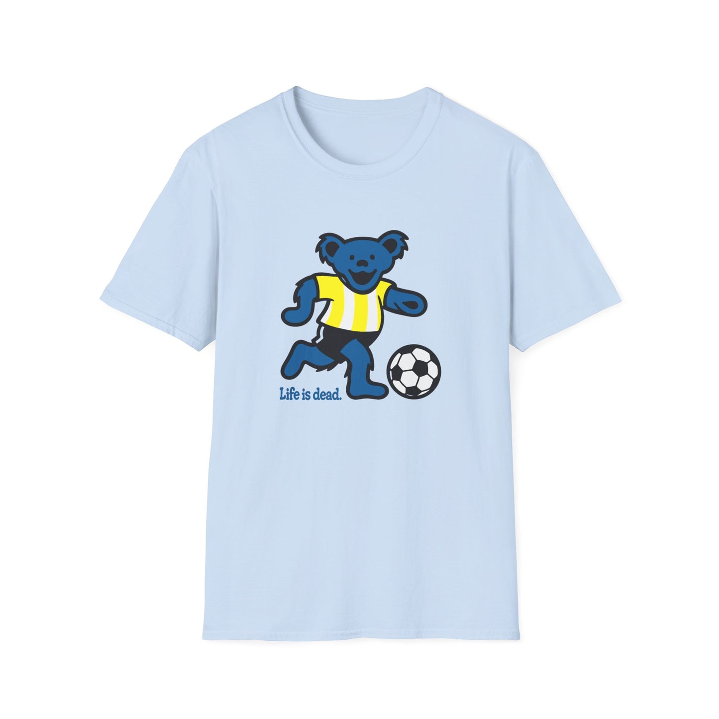 Futbol Bear - Life is dead. Grateful Dead TShirt
