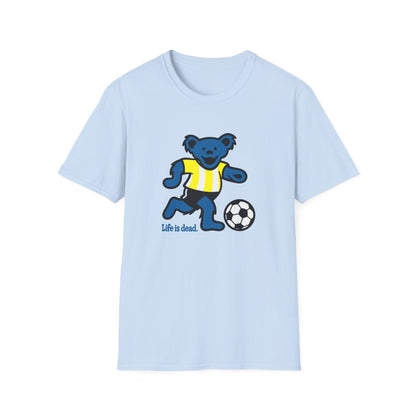 Futbol Bear - Life is dead. Grateful Dead TShirt