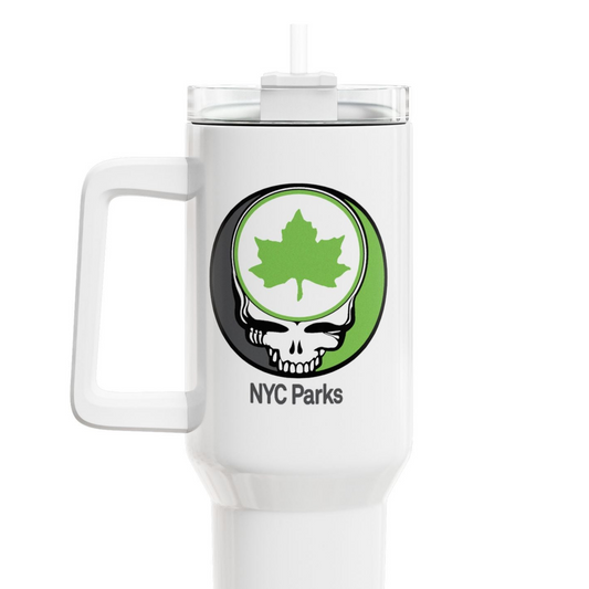 NYC Parks "Fat Man" Tumbler,  Double Insulated 40oz Travel Mug