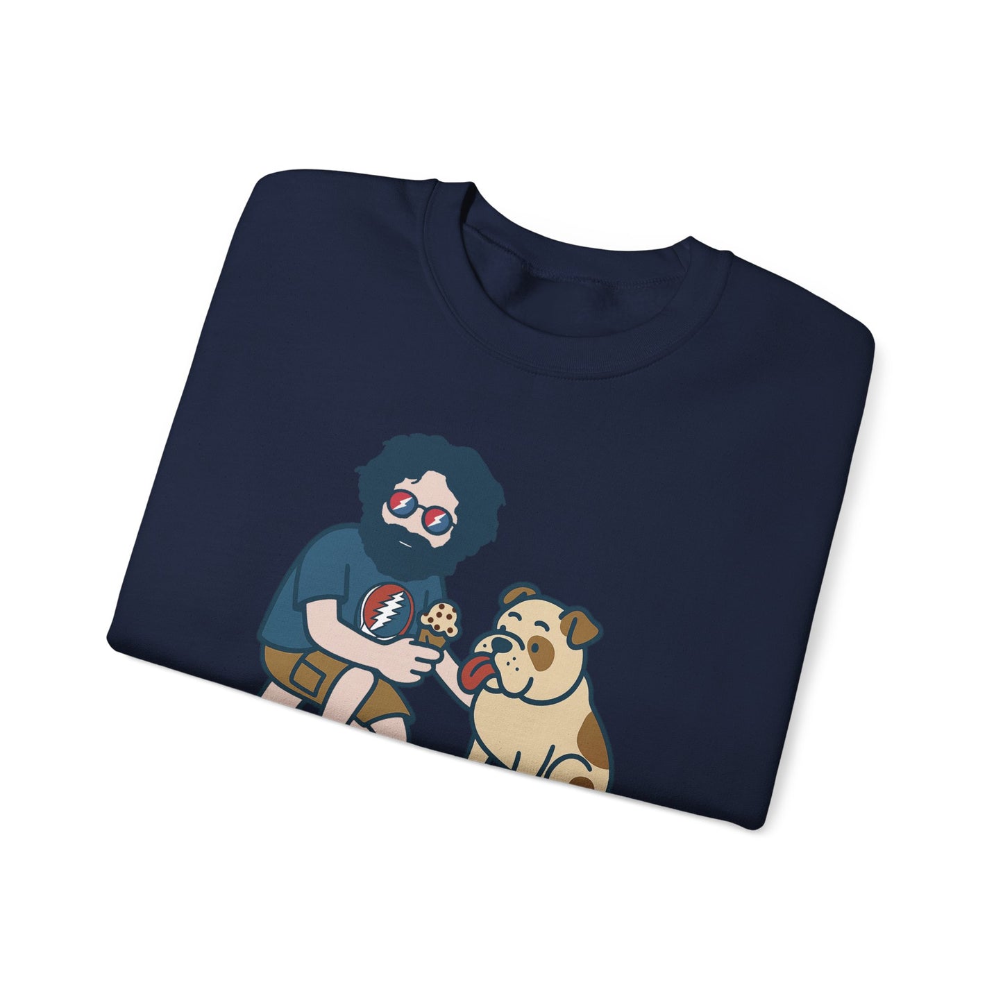 Jerry and Frank Are Sharin' | Life is dead. Crewneck Sweatshirt