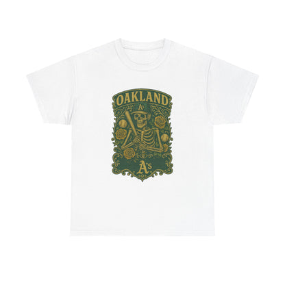 Oakland A's Retro Poster Art T-shirt