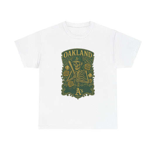 Oakland A's Retro Poster Art T-shirt