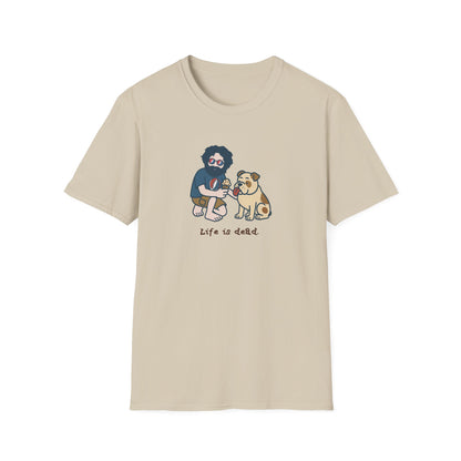 Jerry and Frank are Sharin' - Life is dead. Grateful Dead TShirt