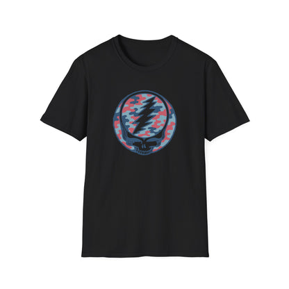 Camo Stealie Color Match Vineyard Collection Grateful Dead TShirt