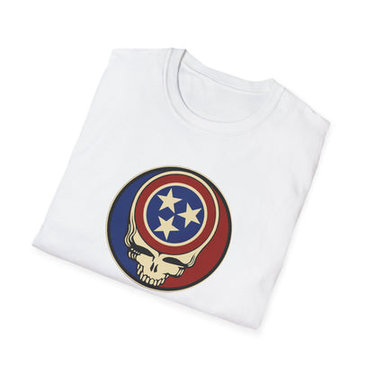 Tennessee State Flag Stealie Grateful Dead T-Shirt