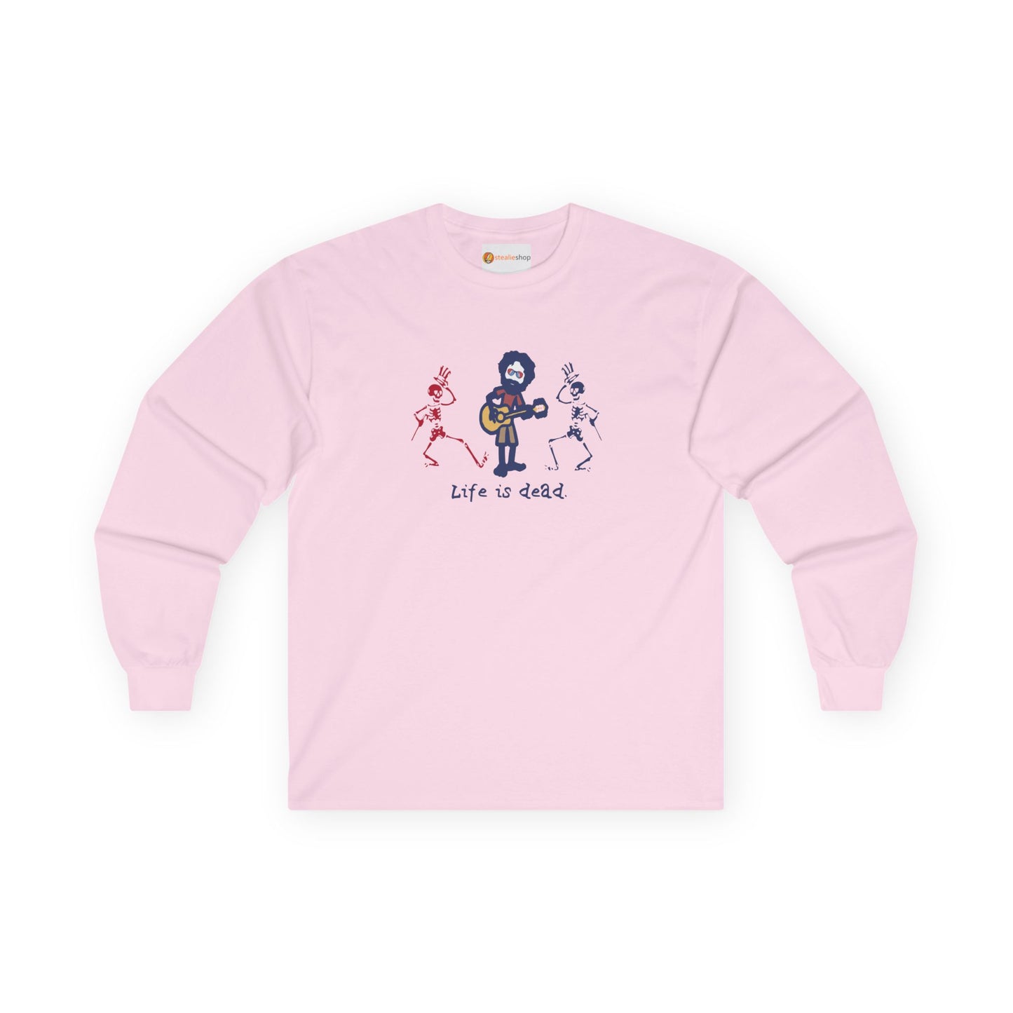 Life is dead. Jerry and His Friends Grateful Dead Long Sleeve Tee