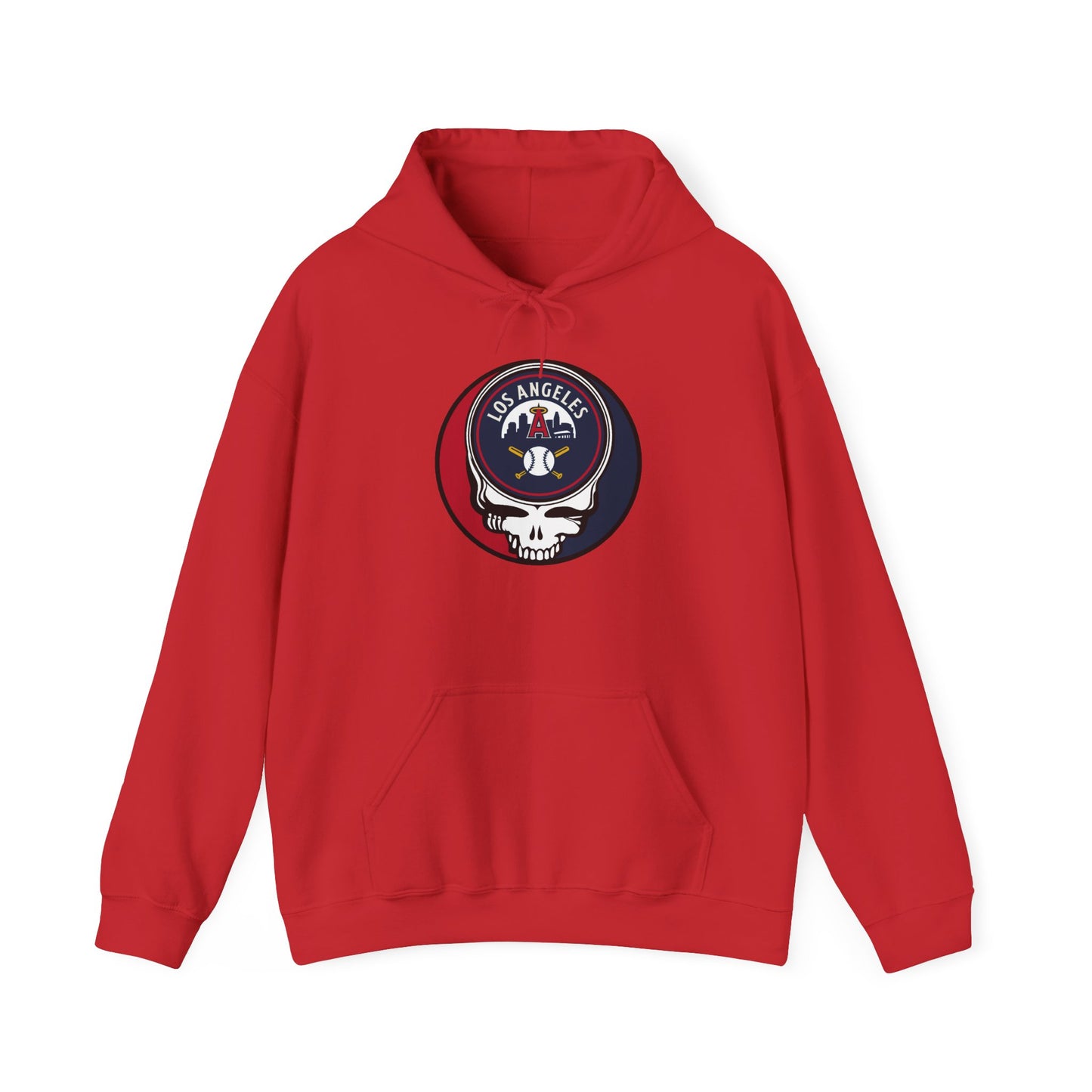 Los Angeles Angels Grateful Dead Unisex Heavy Blend Hoodie - Hooded Sweatshirt