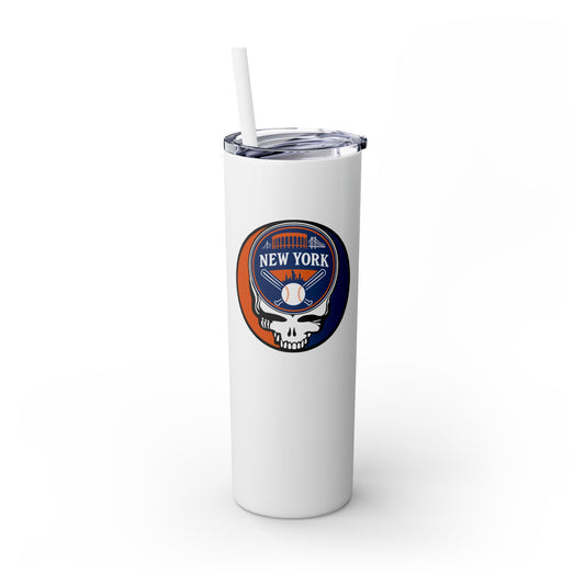 New York Mets Stealie Skinny Tumbler, 20oz