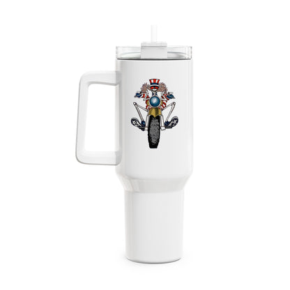 Psychle Sam "Fat Man" Tumbler,  Double Insulated 40oz Travel Mug
