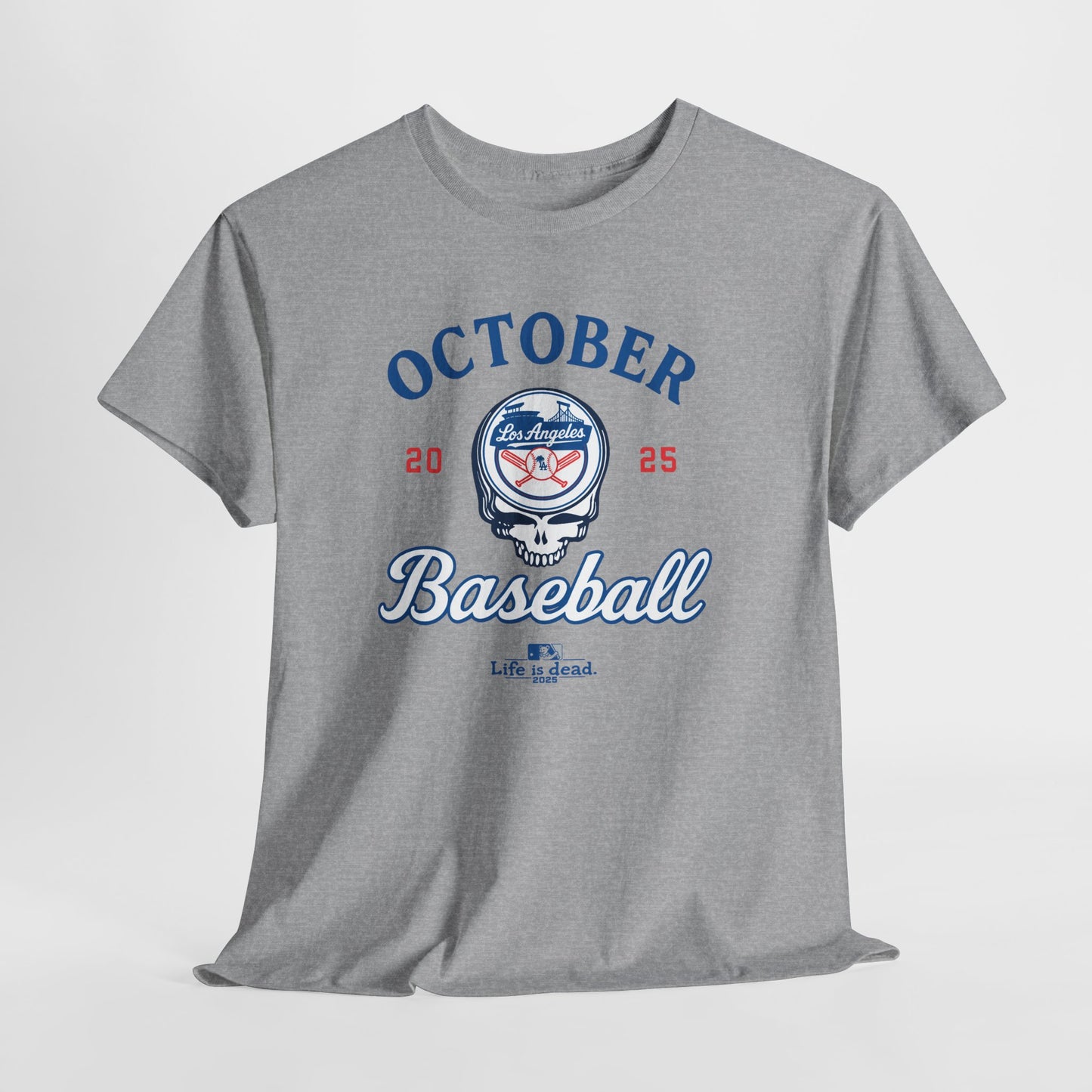 Los Angeles Dodgers Playoffs 2025 Stealie Grateful Dead Tshirt