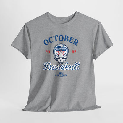 Los Angeles Dodgers Playoffs 2025 Stealie Grateful Dead Tshirt
