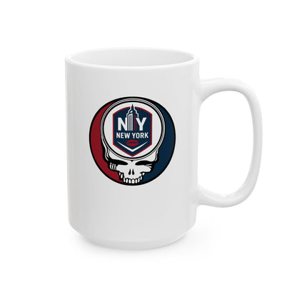 New York Football Stealie Ceramic Coffee Mug - NFL