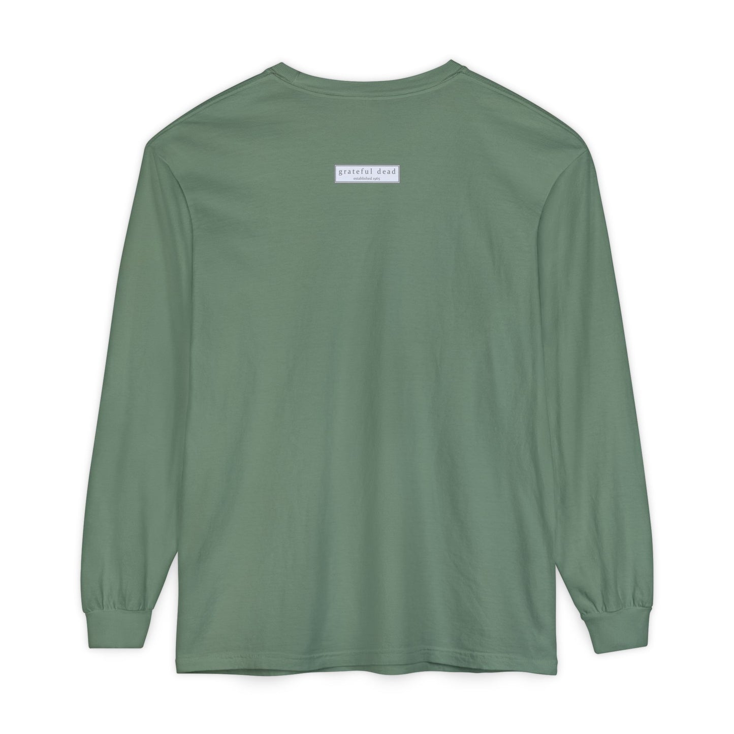 Patchwork Bear Double-Sided Vineyard Collection Garment-dyed Long Sleeve T-Shirt