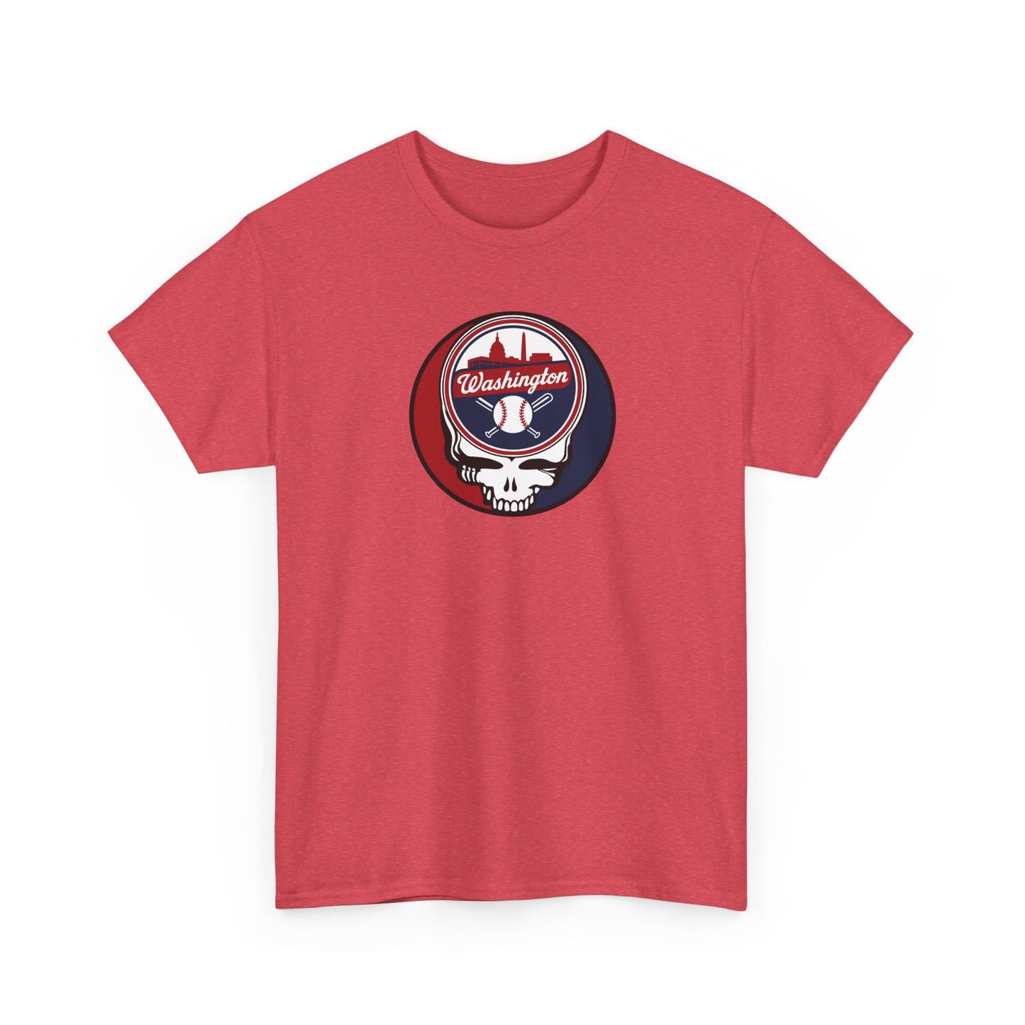 Washington Nationals Grateful Dead Steal Your Face T-Shirt - MLB