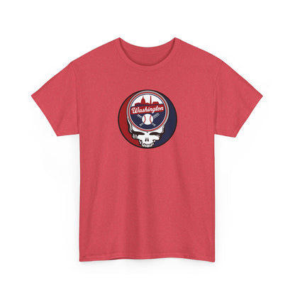 Washington Nationals Grateful Dead Steal Your Face T-Shirt - MLB