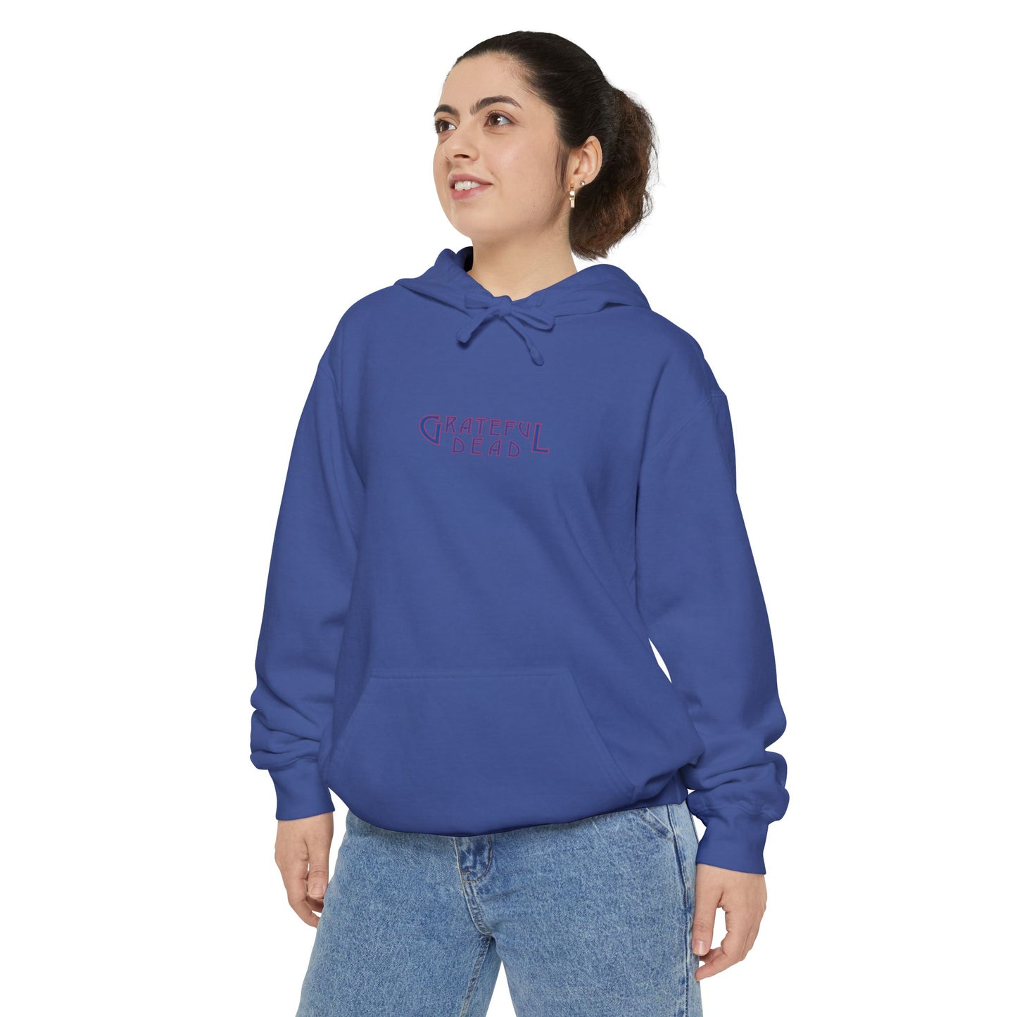 Tie-Dye Bear Vineyard Collection Unisex Garment-Dyed Hoodie
