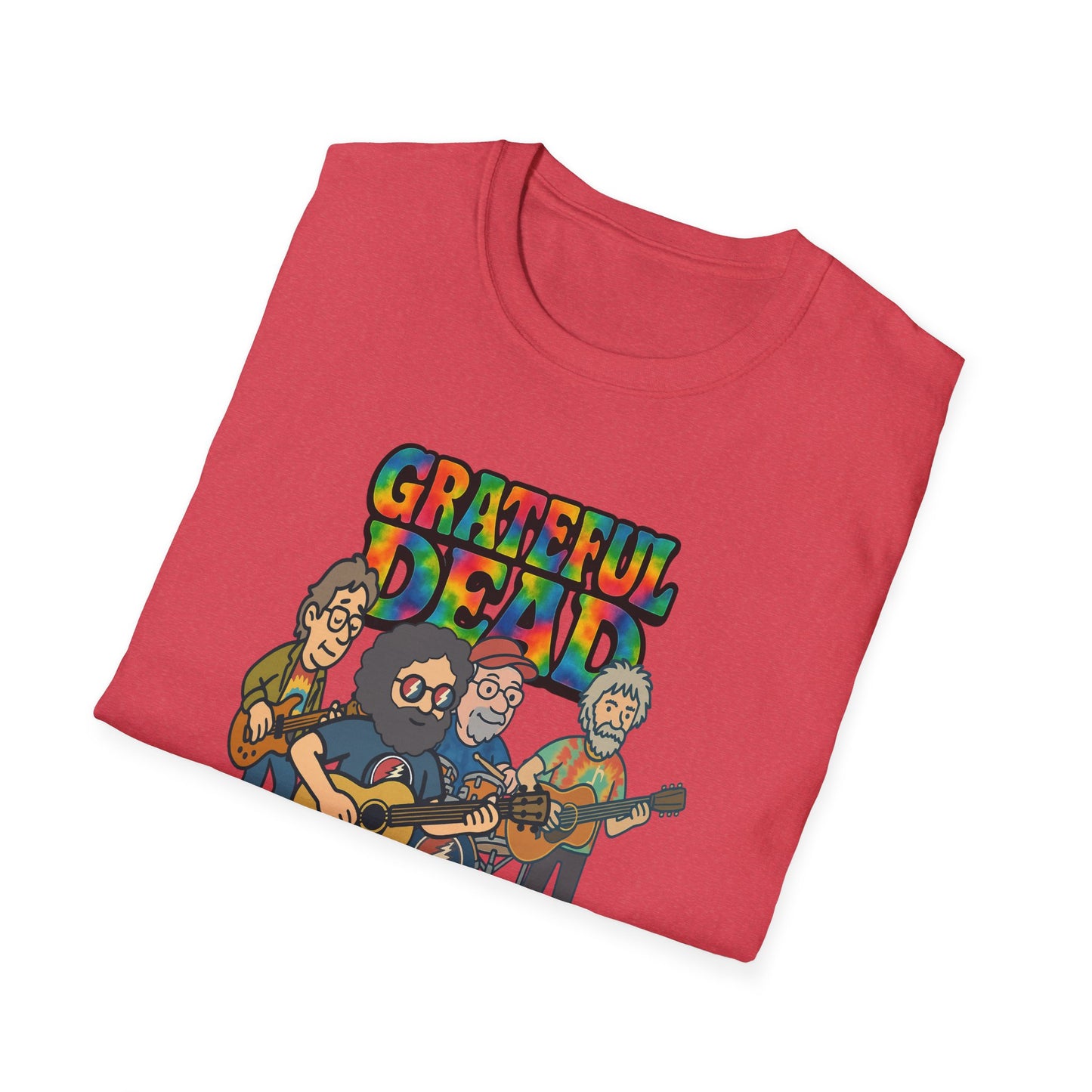 Jerry and The Boys - Life is dead. Grateful Dead TShirt