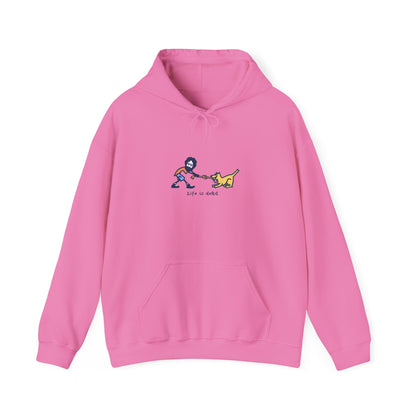 Life is dead. Jerry and His Best Friend Grateful Dead Unisex Hoodie