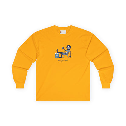 Life is dead. Stay Cool, Jerry - Grateful Dead Long Sleeve Tee