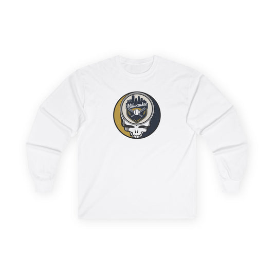 Milwaukee Brewers Classic Stealie Long Sleeve Tee - MLB