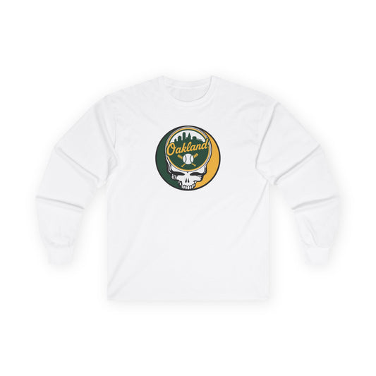 Oakland A's Grateful Dead Long Sleeve Tee - MLB