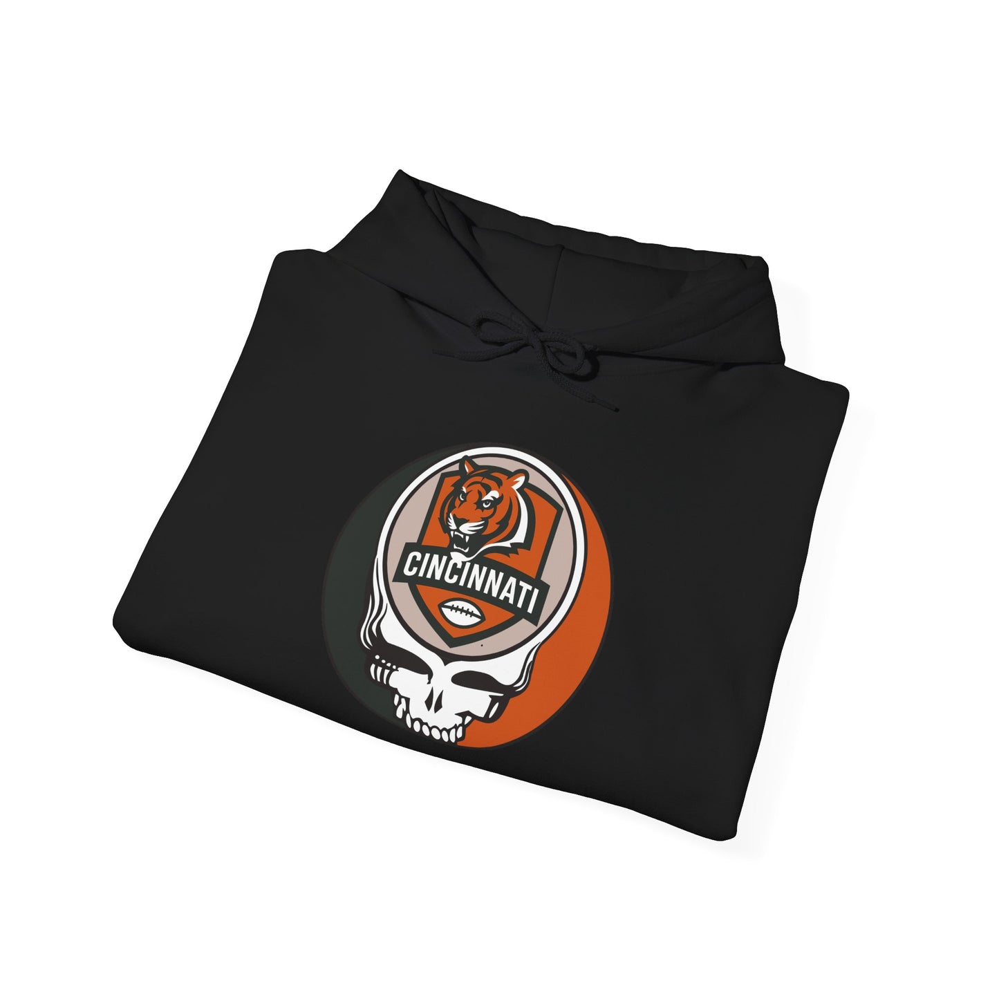 Cincinnati Football Stealie Grateful Dead Hoodie - NFL
