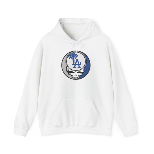 Los Angeles Dodgers Grateful Dead Unisex Heavy Blend Hoodie