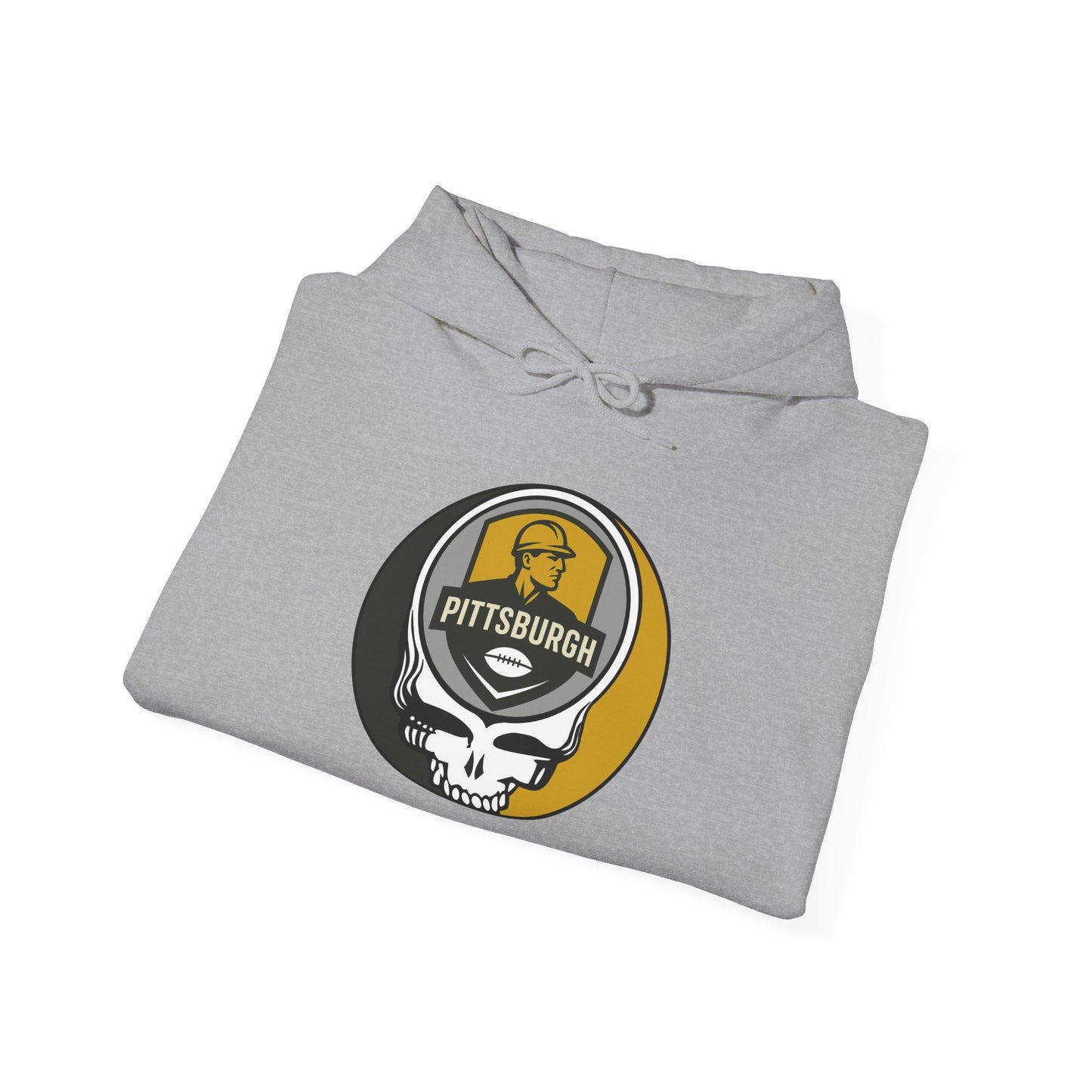 Pittsburgh Football Stealie Grateful Dead Hoodie - NFL
