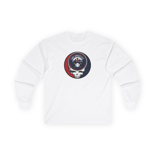 Los Angeles Angels Grateful Dead Long Sleeve Tee - MLB