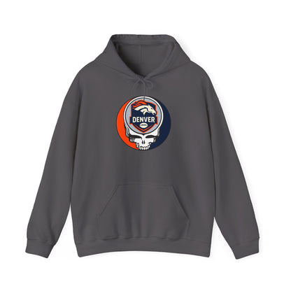 Life is dead. Grateful Grateful Gridiron Collection Denver Football Stealie Hoodie