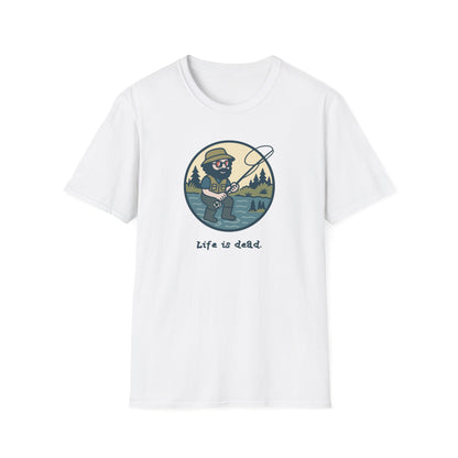 Fly Fishin' Jerry - Life is dead. Grateful Dead TShirt