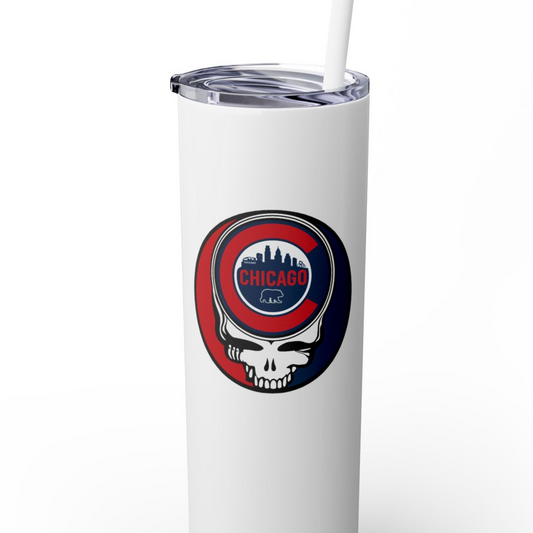 Chicago Cubs Skinny Tumbler | 20oz