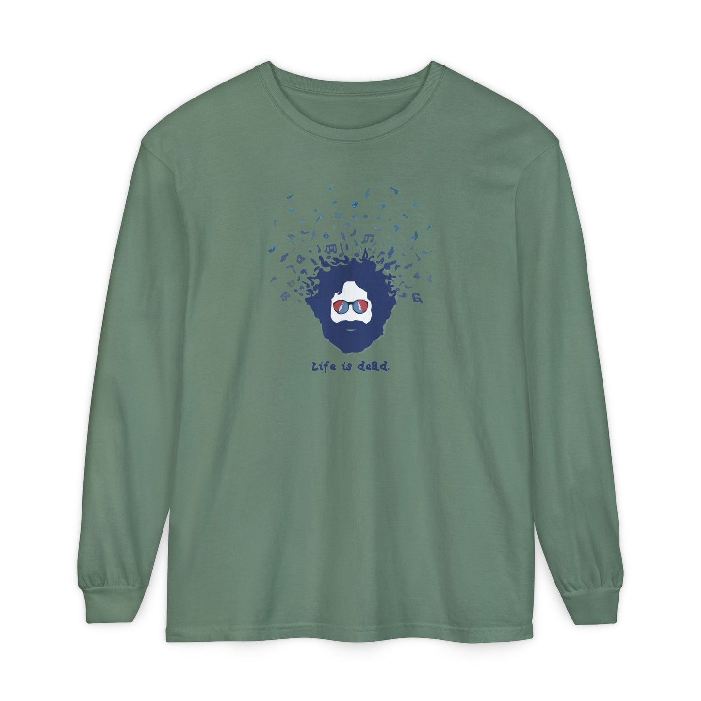 Jerry's Bursting with Music Life is Dead Long Sleeve T-Shirt