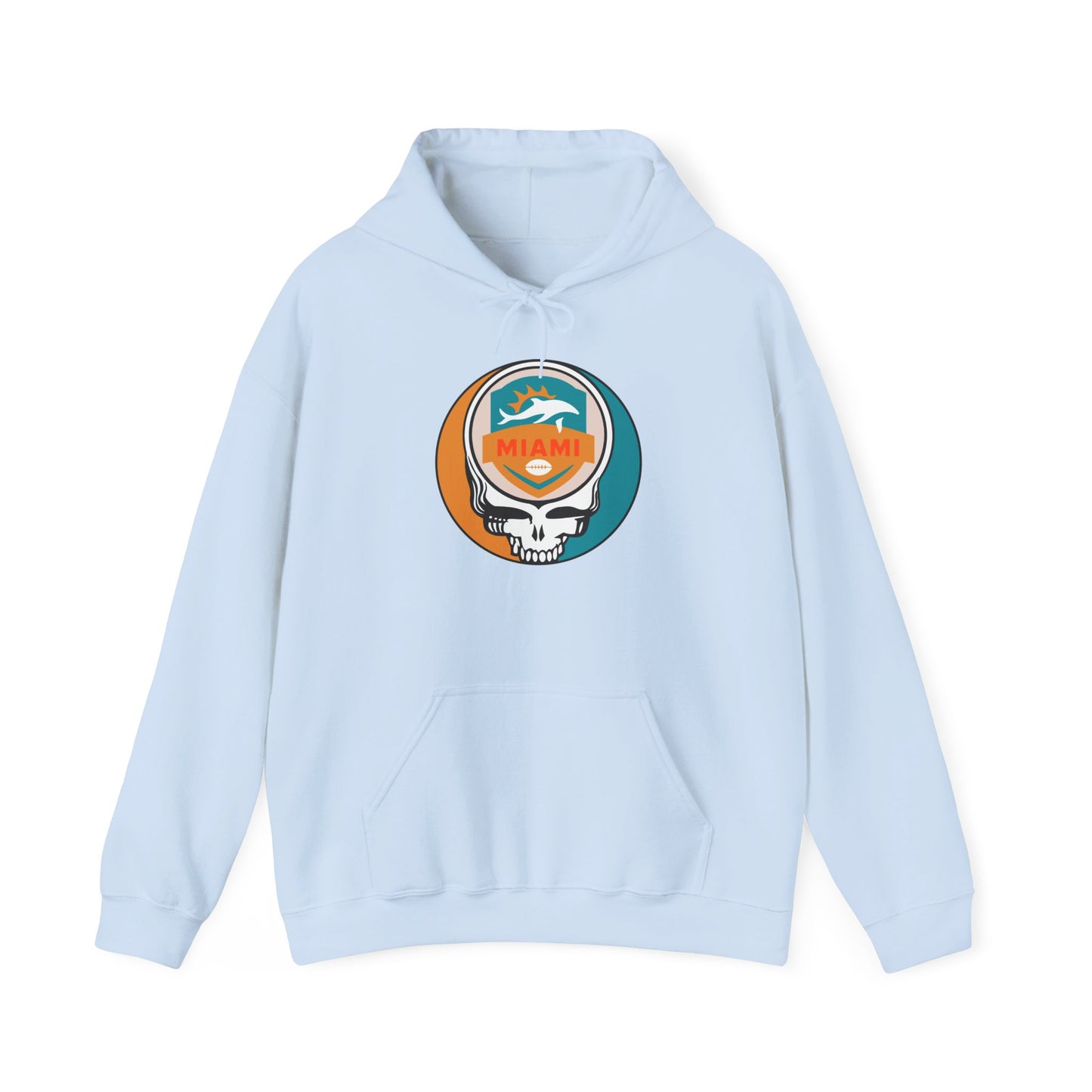 Miami Football Stealie Grateful Dead Hoodie - NFL