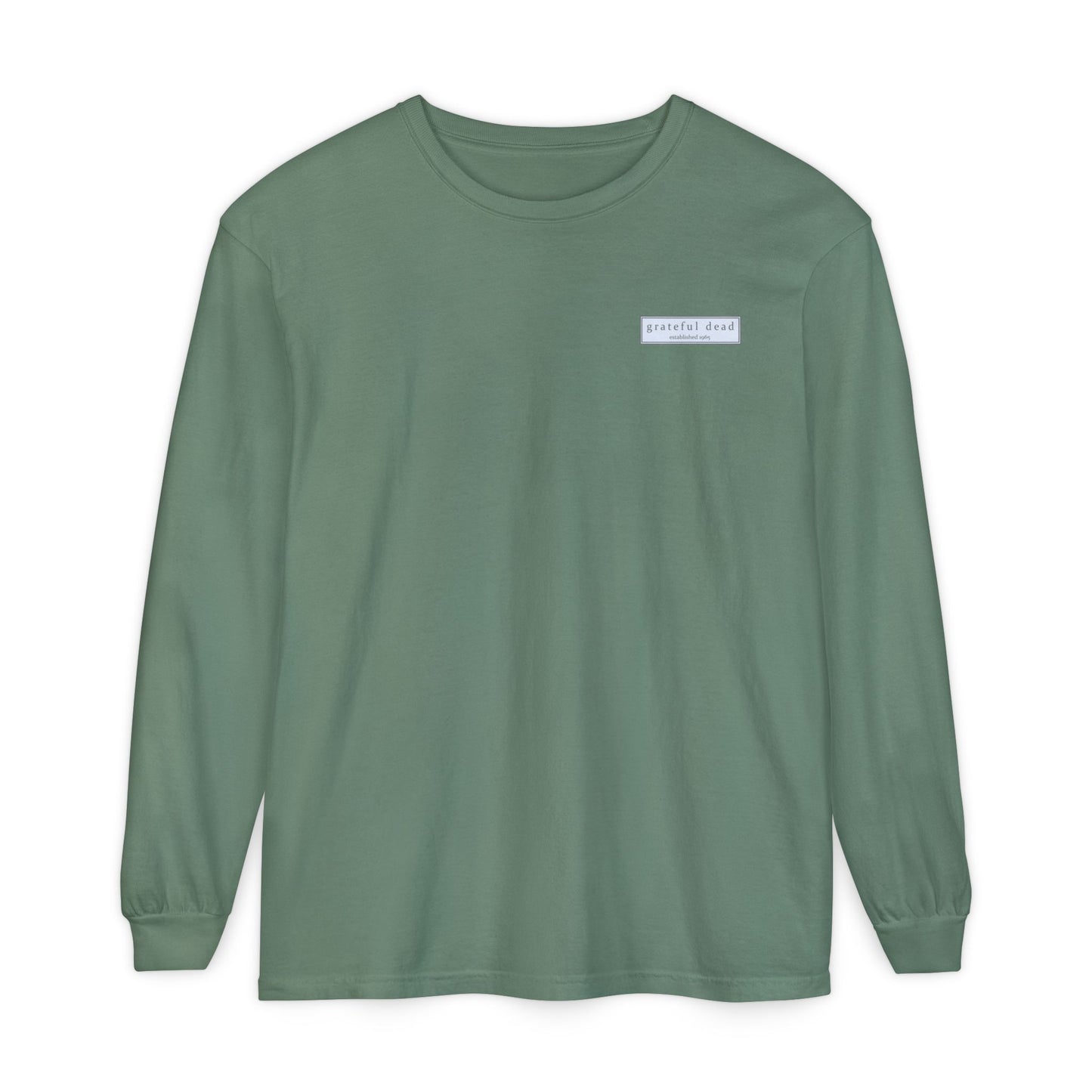Jerry's Takin' The Bus Two-Sided Vineyard Collection Garment-dyed Long Sleeve T-Shirt