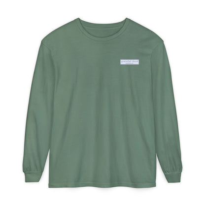 Jerry's Takin' The Bus Two-Sided Vineyard Collection Garment-dyed Long Sleeve T-Shirt