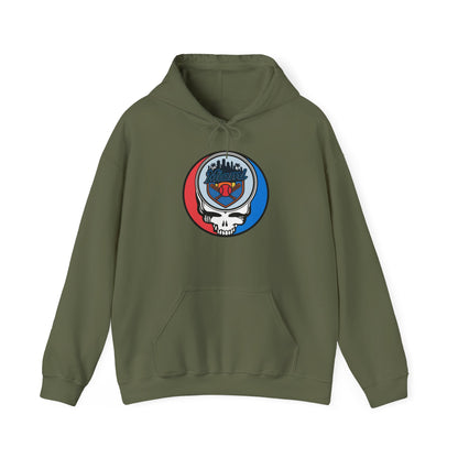 Miami Marlins Grateful Dead Unisex Heavy Blend Hoodie - Hooded Sweatshirt