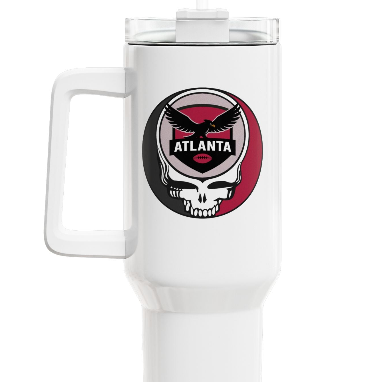 Atlanta Football Stealie "Fat Man" Tumbler,  Double Insulated 40oz Travel Mug