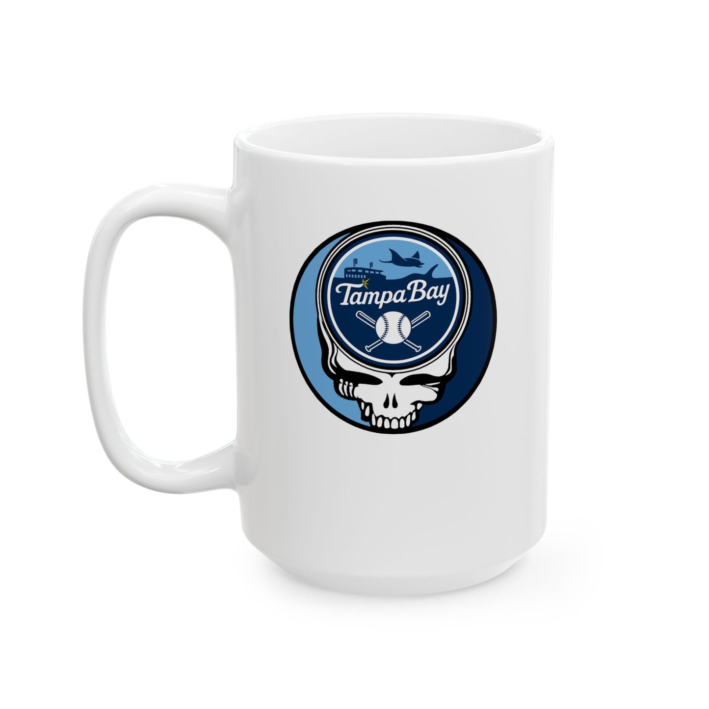 Tampa Bay Rays Stealie Ceramic Mug - MLB