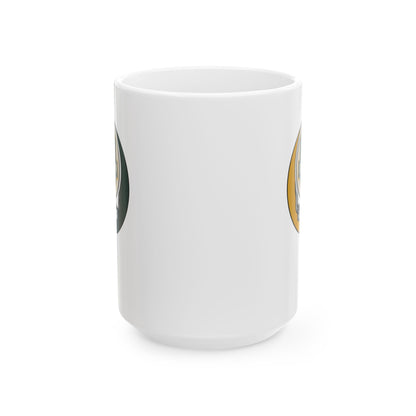 Green Bay Football Stealie Ceramic Coffee Mug - NFL