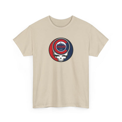 Chicago Cubs Grateful Dead Steal Your Face T-Shirt - MLB