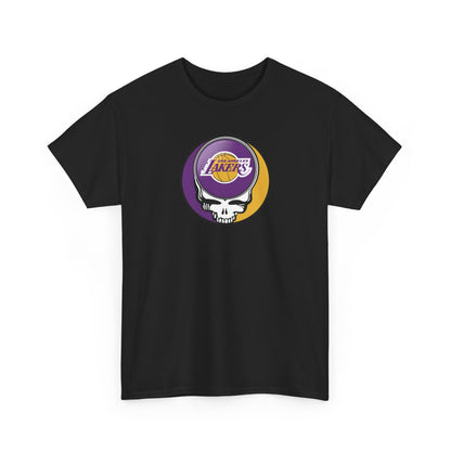 Los Angeles Lakers Grateful Dead Steal Your Face T-Shirt - NBA