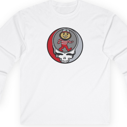 Buckeye Stealie University Collection Grateful Dead Long Sleeve Tee