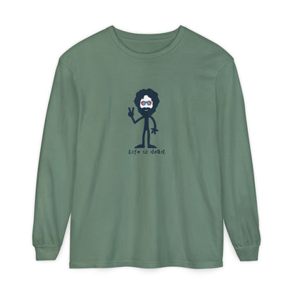Peace Loving Jerry Vineyard Collection Garment-dyed Long Sleeve T-Shirt