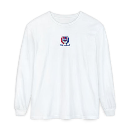 Life is dead. Grateful Grateful Gridiron Collection Buffalo Football Stealie Garment-Dyed Long Sleeve