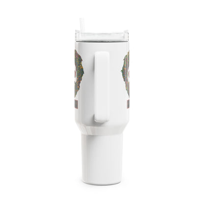 Dancing Bears Jerry Life is dead. "Fat Man" Tumbler,  Double Insulated 40oz Travel Mug